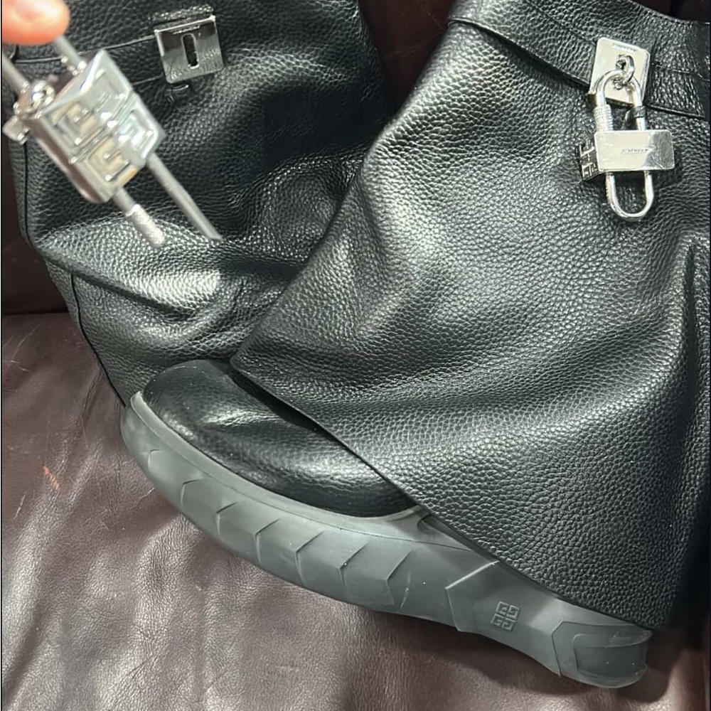 Givenchy Black Heeled Boots